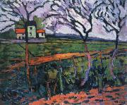 maurice de vlaminck fields,rueil china oil painting artist